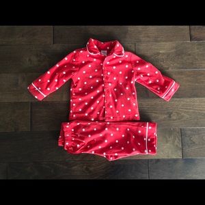 12-18 Month Girls Fleece Pajamas